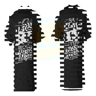 Horseshoe Sandwich For Illinois Food Lovers T-Shirt | Mazezy