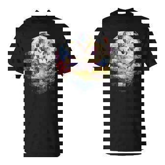 Hot Air Balloon Ride Festival Colorful Ballooning Women Tank Top T-Shirt | Mazezy