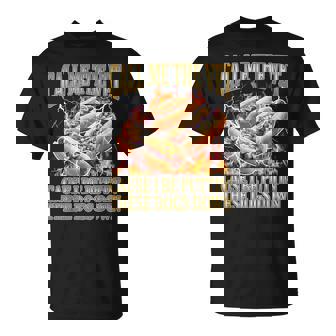 Hot Dog Call Me The Vet Puttin' Dogs Down Glizzy Meme T-Shirt | Seseable CA