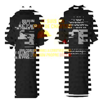 Humour Chantier Chef De Chantierie En Declin T-Shirt - Cadeauxyz