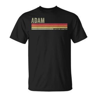 Humour Phrase Drôle Adam Prénom Personnalisé Adam T-Shirt - Cadeauxyz
