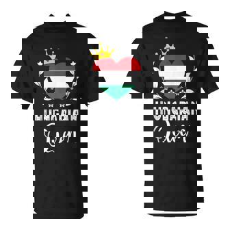 Hungarian Queen Hungary Flag Proud Hungarian Woman Tank Top T-Shirt | Mazezy