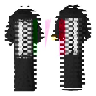 Hungary Egypt Half Flag Hungarian Egyptian Heritage T-Shirt | Mazezy