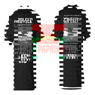 Hungary Pride Hungarian Paprika Food Magyar T-Shirt | Mazezy