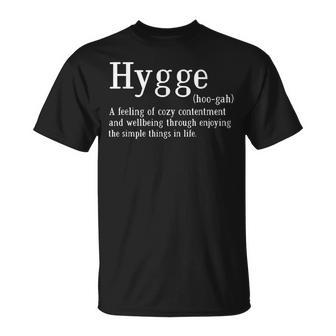 Hygge Definition Camiseta unisex - Regaloses