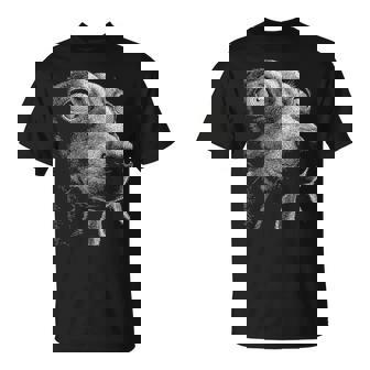 Hypnotic Dachshund Weird Eyes Horror Weirdcore Halloween Dog T-Shirt | Mazezy