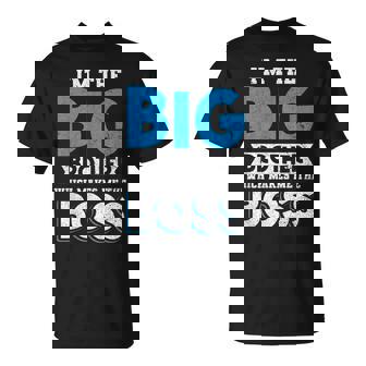 I'm The Big Brother Makes Me The Boss Pregnancy Tシャツ - Kawaiitshirt