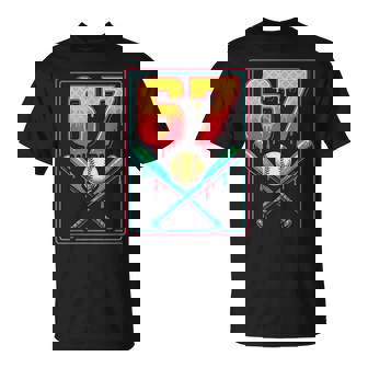 Ice Cream Drip Baseball Stuff 67 Meme Gen Alpha & Z Slang T-Shirt | Mazezy