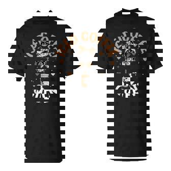 Iced Coffee Queen Messy Bun Cold Brew Coffee Quote T-Shirt | Mazezy