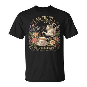 Ich Bin Der Du Wirstarkastischen Britischen Humor Haben T-Shirt - Geschenkecke