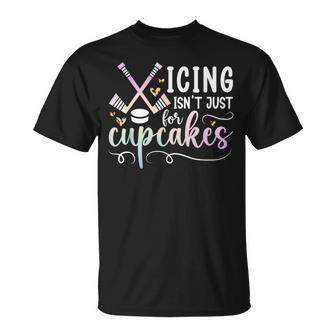Icing Hockey Girl Ice Hockey Player Ice Hockey Girls T-Shirt - Thegiftio UK