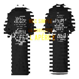 Idee Cadeau Humoristique Homme Passion Mobylette Et Apero T-Shirt - Cadeauxyz