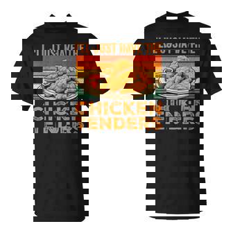 I’Ll Just Have The Chicken Tenders Vintage Chicken Tender T-Shirt - Monsterry