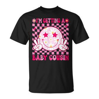 I'm Getting A Baby Cousin Pregnancy Announcement Big Cousin T-Shirt - Monsterry