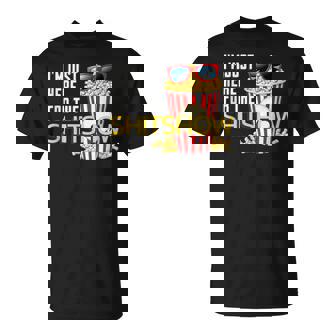 I'm Just Here For The Shitshow Family Dysfunction Tank Top T-Shirt - Monsterry