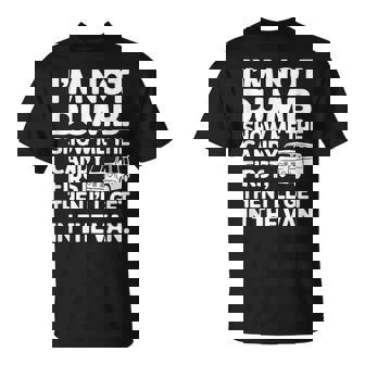 I'm Not Dumb Show Me The Candy First Then I'll Get In Van T-Shirt | Mazezy