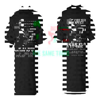 I'm Not But I Am Italian Pride Italiano Italia Bandera Camiseta unisex - Regaloses
