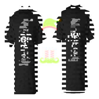 I'm The Pops Elf Christmas Family Pajama T-Shirt | Mazezy