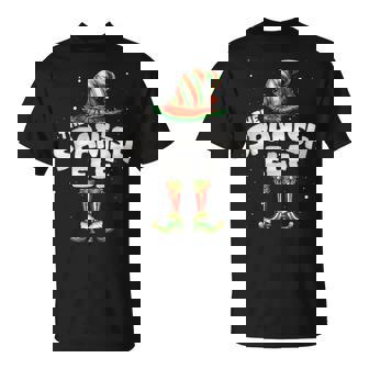 I'm The Spanish Elf Family Matching Group Christmas Party T-Shirt | Mazezy