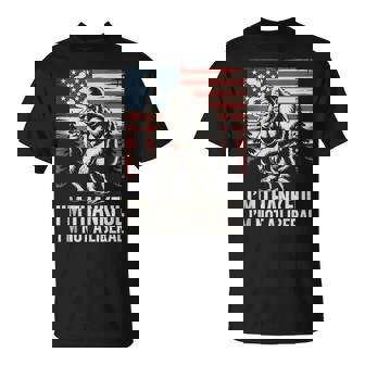 I'm Thankful I'm Not A Liberal Conservative Political Tank Top T-Shirt | Mazezy