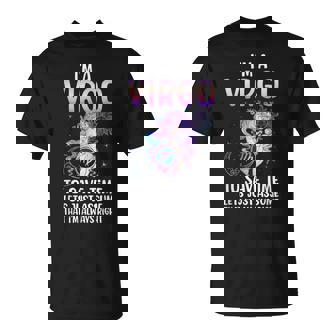 I'm A Virgo Zodiac Sign Virgo Horoscope Virgo Birthday T-Shirt | Mazezy