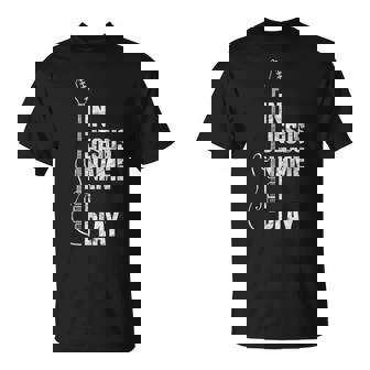 In Jesus Name I Play ギター クリスチャン ギタープレーヤー Tシャツ - Kawaiitshirt