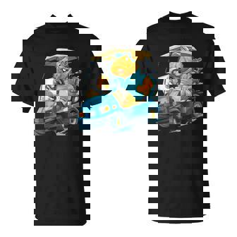 Increíble Capibara Enehículo De Golf Para Deportes Y Capibaras Camiseta unisex - Regaloses