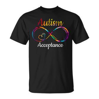Infinity Autism Tie Dye Autism Awareness Month T-Shirt - Thegiftio UK
