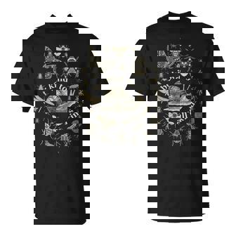 Insect Be Kind To All Kinds Entomology Snail Butterfly Beetl T-Shirt | Mazezy