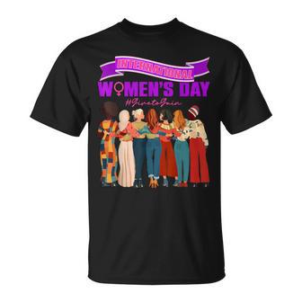 International Women's Day 2026 Iwd26 Give To Gain Woman Girl T-Shirt - Thegiftio UK
