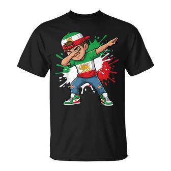 Iran Boy Dancing Persian Boy Shir O Khorshid Lion And Sun T-Shirt - Monsterry