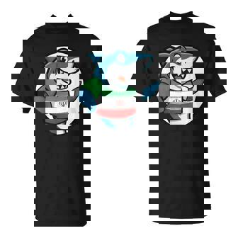 Iran Flag Shark Iranian T-Shirt | Mazezy