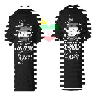 Iranian Queen Iran Flag Proud Iranian Woman T-Shirt | Mazezy