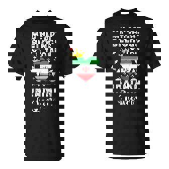 Iranian Queen Iranian Wife Girlfriend Iran Flag T-Shirt | Mazezy