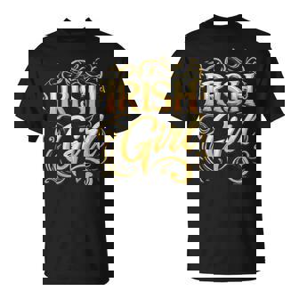 Irish Girl St Patricks Day Ireland Souvenir For Women Tank Top T-Shirt | Mazezy