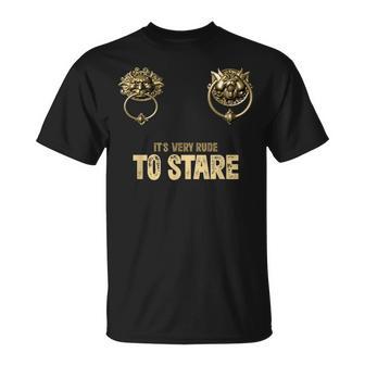 It'sery Rude Totare ラビリンス ドアノッカー Tシャツ - Kawaiitshirt