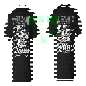 It's My 5th Birthday Boy Soccer Ball 5 Year Old Number Five T-Shirt | Mazezy