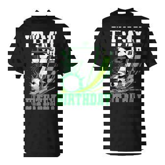 It's My 7Th Birthday Soccer Ball T-Shirt - Seseable