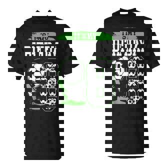 It's My 8Th Soccer Birthday Party 8Th Birthday Boy Soccer T-Shirt - Monsterry