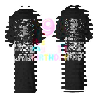 It's My 9Th Birthday Cat Lover 9 Years Old Girls Boys T-Shirt - Thegiftio