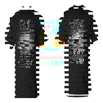 It's Our Anniversary Trip Couples Matching Marriage Cruise T-Shirt - Thegiftio