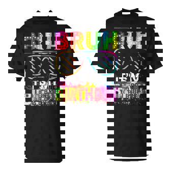 It's My Birthday Boy Girl Sunglasses Glowing Birthday Party T-Shirt - Thegiftio