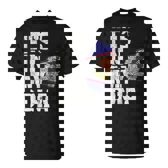 It's In My DNA American Samoa Flag Men Women T-Shirt | Mazezy