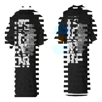 It's In My DNA Argentina Flag Men Women T-Shirt | Mazezy