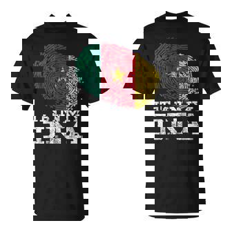 It's In My DNA Cameroonian African Cool Cameroon Flag T-Shirt | Mazezy