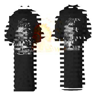 It's In My Dna Native American Indian Day Pride T-Shirt | Mazezy