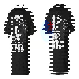 It's In My DNA New Zealand Flag Men Women Tank Top T-Shirt | Mazezy