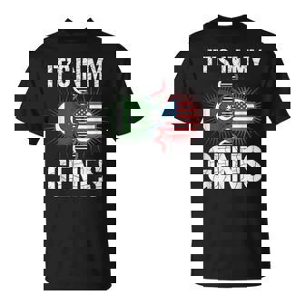 It’s In My Genes Pakistani American DNA Pakistan USA T-Shirt | Mazezy