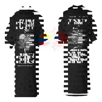 It’s In My Genes Venezuelan American Venezuela USA America T-Shirt | Mazezy