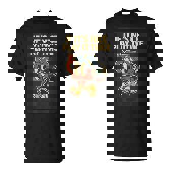 If It’s Nice Play It Twice DJ Vinyl Record Cartoon T-Shirt | Mazezy